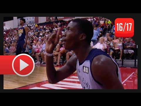 Cheick Diallo Full SL Highlights vs Jazz (2016.07.10) - 12 Pts, 11 Reb, 4 Blocks
