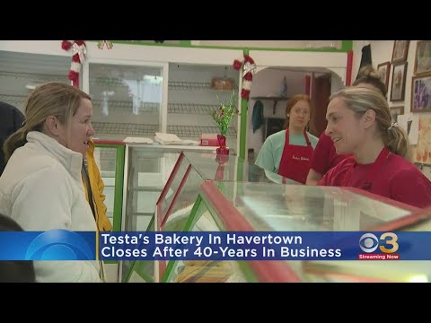 Testa's Bakery in Havertown closes after 40 years in business