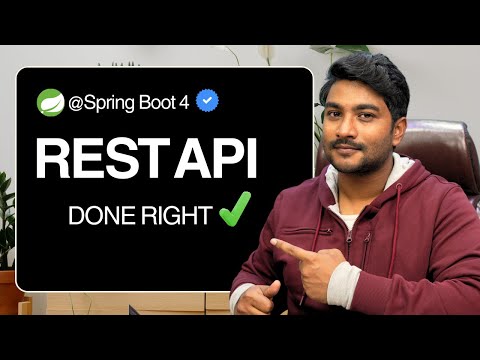 Spring Boot 4 REST API Tutorial 🚀 | CRUD, Exception Handling & Swagger