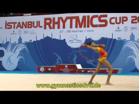 Nasiba Barnoeva - UZB - Istanbul Rhythmic Cup 2015 - Junior 2002 - 03