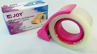 how to use plastic packing tape dispenser