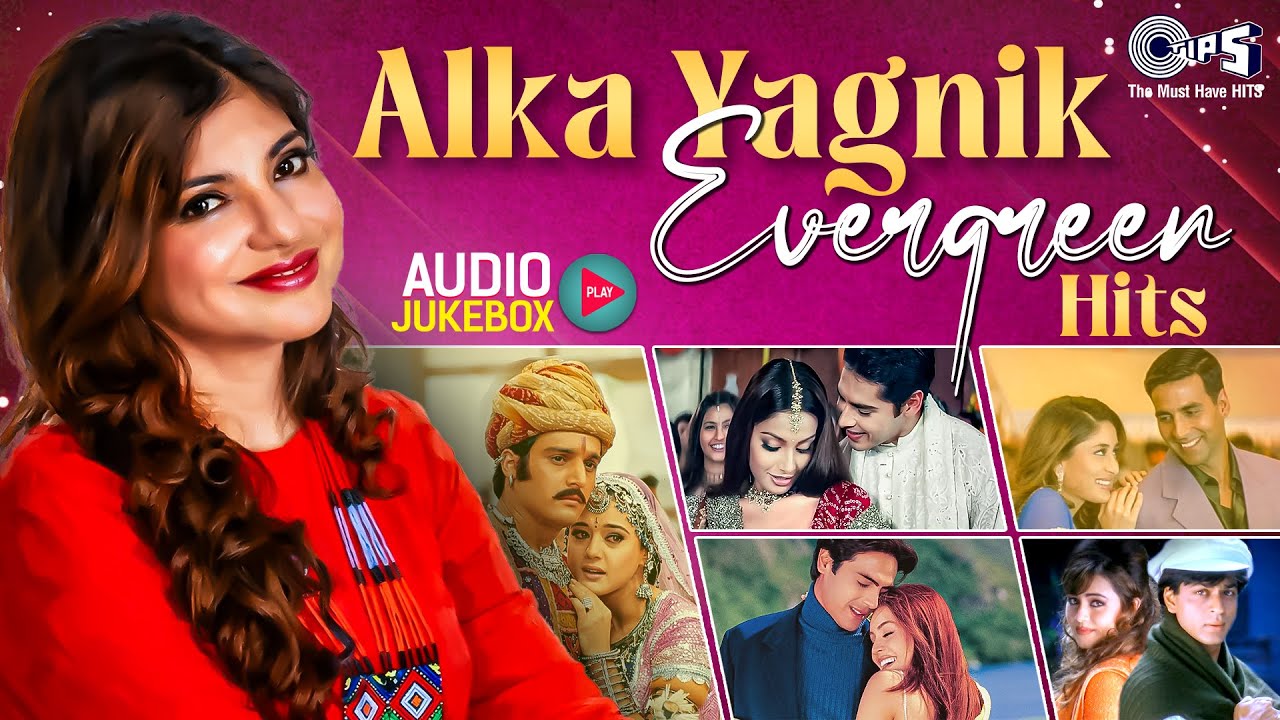 Alka Yagnik Evergreen Hits | Best of 90s & 2000s Bollywood Evergreen Songs | Romantic Hindi Gaane