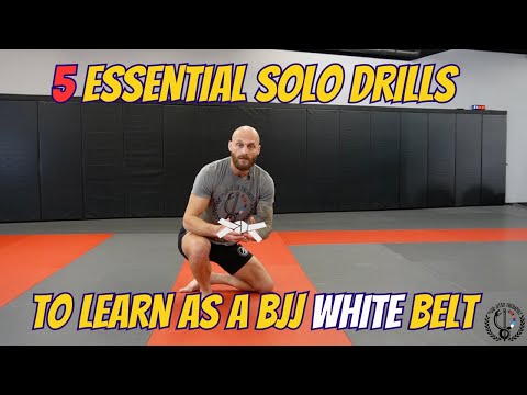 5 Essential Solo Drills To Learn As A BJJ White Belt