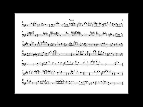 Curtis Fuller 'Cherokee' Trombone Solo Transcription