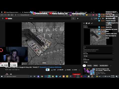 Kay Flock X Mula Gzz X Dougie B X Bory 300 - “SHAKE IT” | Prince Raheem Live Reaction