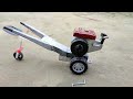 How To Make Toy Power Tiller At Home Mini Toy Agriculture Tractor