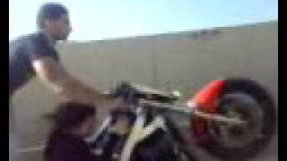 preview picture of video 'Crazy motorcycle stunt in Iran'