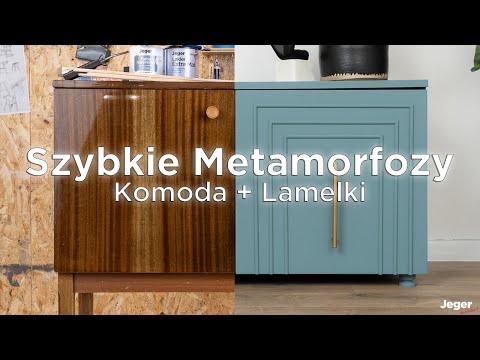 Szybkie metamorfozy: komoda odnowiona farbą kazeinową