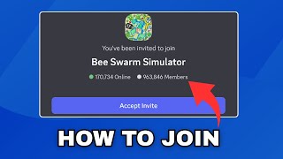 How to Join Bee Swarm Simulator Discord Server (Roblox)