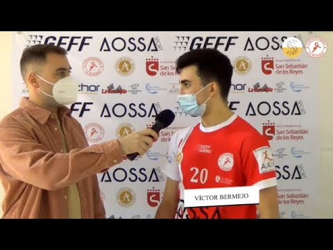 Entrevista al jugador Víctor Bermejo - Balonmano Sanse VS BM Triana - Grupo F - Liga 1ªNM