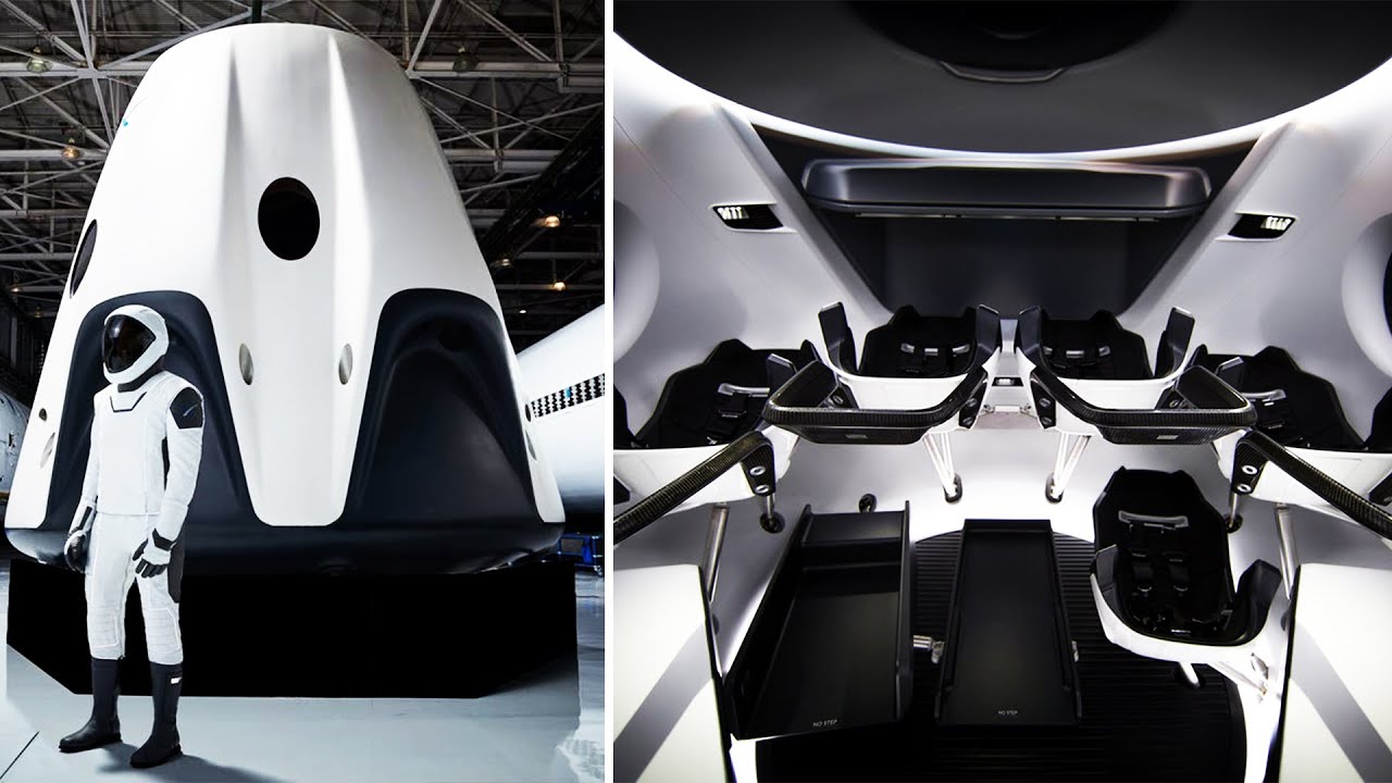What's Inside The SpaceX Crew Dragon Capsule?