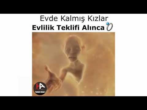 EVDE KALMIŞ KIZLAR | Yüzüklerin Efendisi Gallum [HD]
