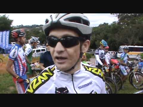 Marcio Ravelli antes e depois do Interestadual de MTB 2011 XCO