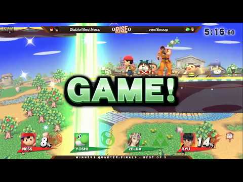 Rise 2018 Doubles Winners Quarters - Diablo/BestNess (Red) vs Ven/Snoop (Green)