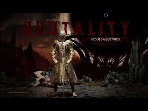 noob saibot from the shadows brutality mk11