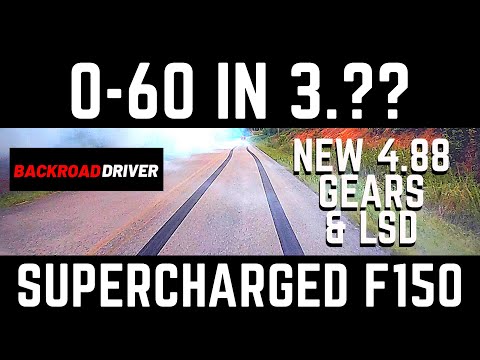 0-60 in 3.?? - VMP Supercharged F150 - New Yukon 4.88 Gears & Limited Slip Differential