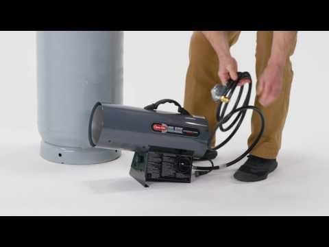 Dyna-Glo Delux 40K BTU LP Forced Air Heater RMC-FA40DGD