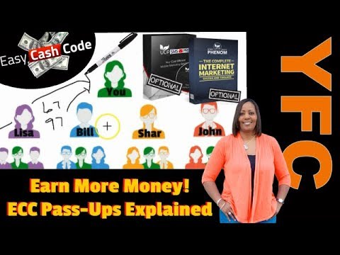 Easy Cash Code | Upgrade to Make More Money Built in Pass Up System Explained In Detail