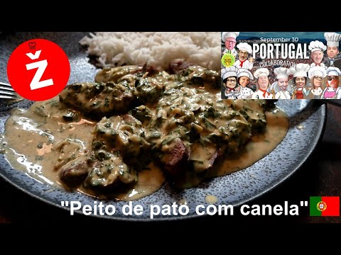 Collaboration Portugal - Peito de Pato com Canela (Entenbrust mit grandioser Sauce mit Zimt)