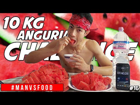 MANGIO 10 KG DI ANGURIA CHALLENGE - Summer Cheat Meal | MAN VS FOOD