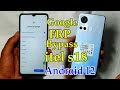 Itel S18 Google FRP Bypass  Account.  1M% S663L Android 12 Without pc 🔓2023