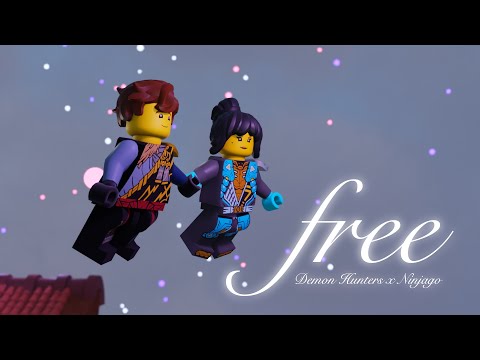 Ninjago X Demon Hunters: Jay & Nya -  "Free"