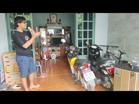 Bàn giao Loa Kéo PL 6118 bass 4 tấc về khách Thủ Đức