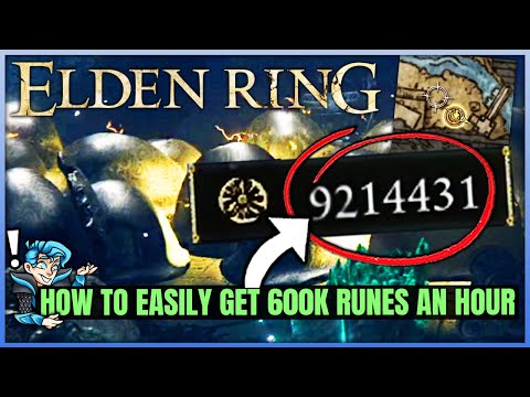 Elden Ring - How to Get 600k Runes An Hour - FASTEST Leveling - Best New Method Rune Farm Guide!