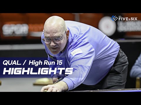 [Ankara World Cup 3-Cushion 2022] Day 4 - Qual. : Roland FORTHOMME / High Run 15