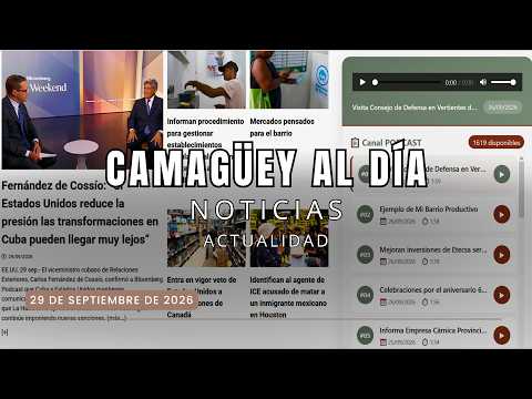 Boletín informativo del 29 de septiembre de 2026