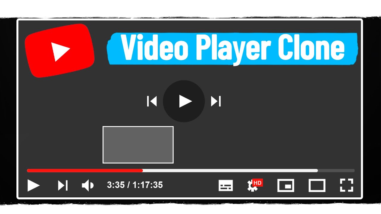 YouTube Video Player clone js