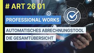 #ART2601 Gesamtübersicht des automatischen Abrechnungstools