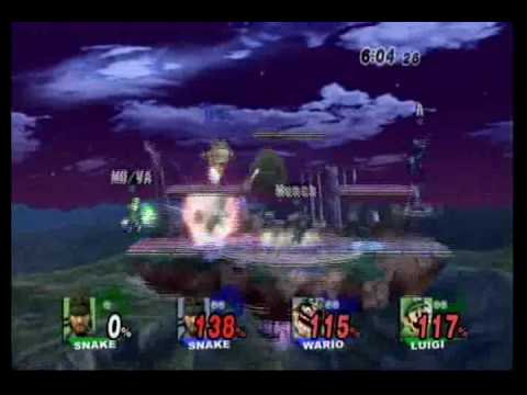 Player's Bowl 2010 LF Ally (Snake)/NinjaLink (Wario) vs. Candy (Snake)/Boss (Luigi) 2 - SSBB