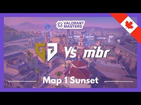 Masters Toronto Swiss Stage Round 1 | GENG vs MIBR | Map 1 Sunset