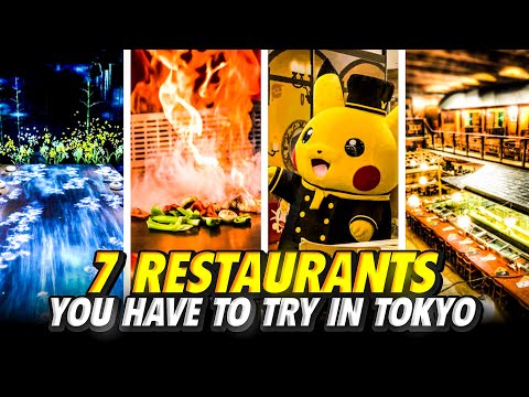 7 Unique Restaurants You HAVE to Try if You're Visiting Tokyo | Best Restaurants in Tokyo Japan 2025