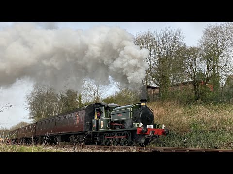 Midsomer Norton S&D trust steaming day including the DMU - 10/04/2022