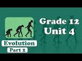 Grade 12 Biology Unit 4  Evolution Part 2 | By Mr. Ebisa Geleta