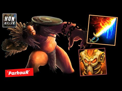 HoN Gauntlet DAWNBRINGER with DAEMONIC BREASTPLATE