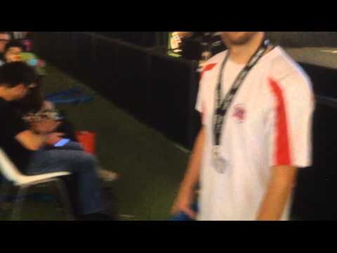 BX3 znik vs. BX3 Leo - Clapping balloon fight ESWC 2014