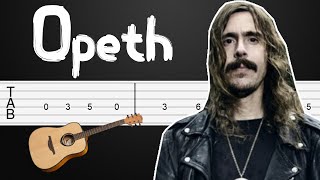 Windowpane - Opeth Guitar Tutorial, Guitar Tabs, Guitar Lesson