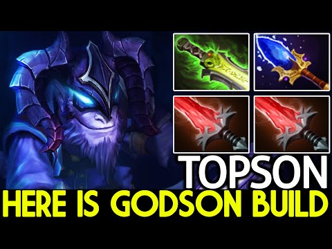 TOPSON [Riki] Here is Godson Build That Actually Worked Dota 2