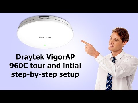 Draytek Vigor 960C unboxing and initial setup