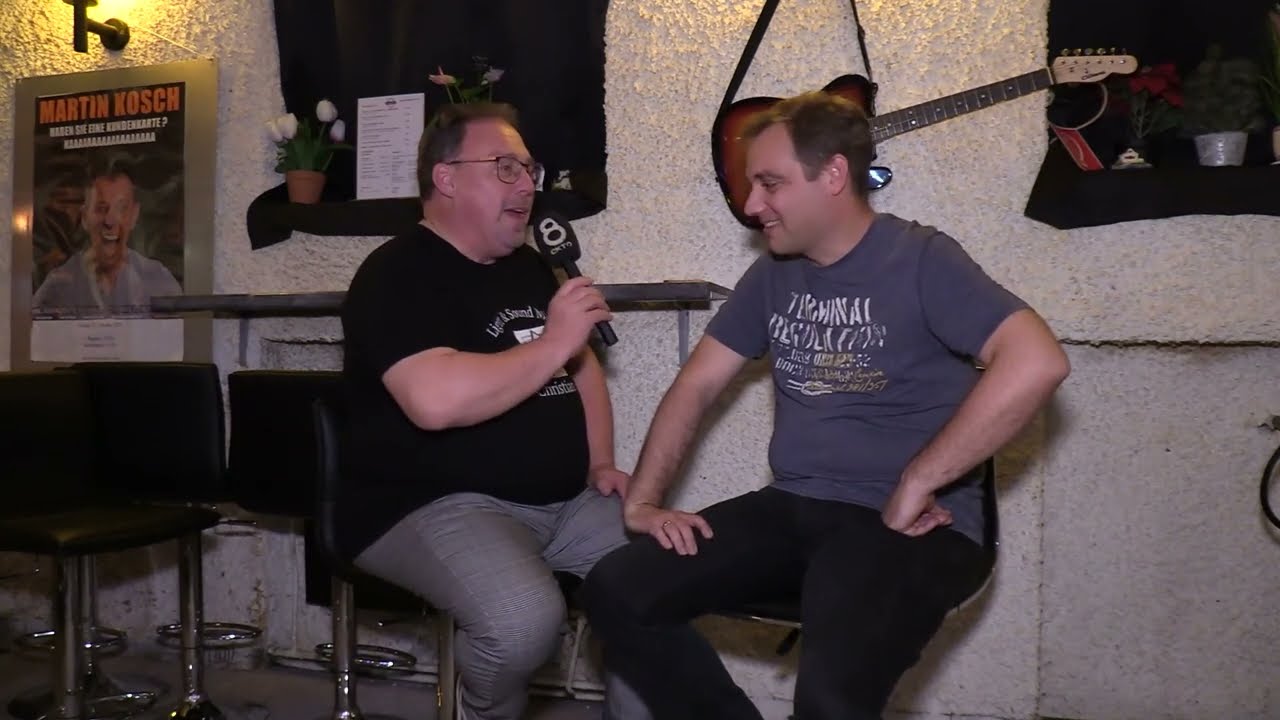 Interview nach dem Konzert im Tschocherl