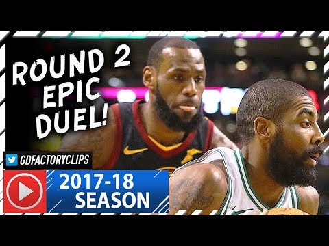 Kyrie Irving vs LeBron James ROUND 2 Duel Highlights (2018.01.03) Celtics vs Cavaliers – TOO SICK!