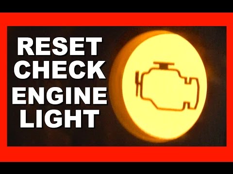 How To Reset Your Check Engine Light with no special tools