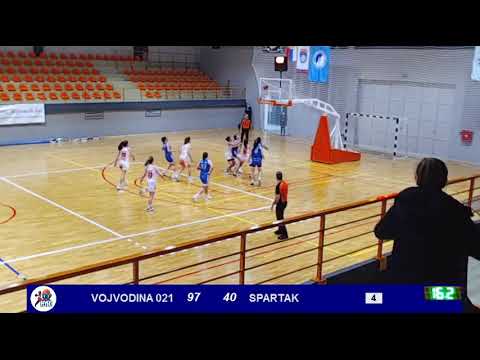 1ZLS 15. kolo / ŽKK Vojvodina - ŽKK Spartak