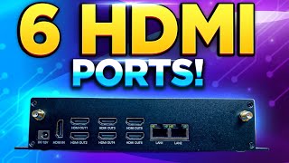 This 6-Port HDMI Device Runs Both Linux & Android in 8k! R58-HD Review
