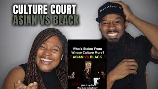 THIS ASIAN VS BLACK CULTURE CLASH HAD US CRACKING UP! 😂 | Black Couple Reacts to CULTURE COURT