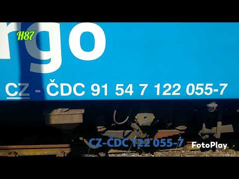 🚂 CZ-ČDC 122 055-7 📅 18.7.2023 📸 🎥 H87 Honza87 56 let
