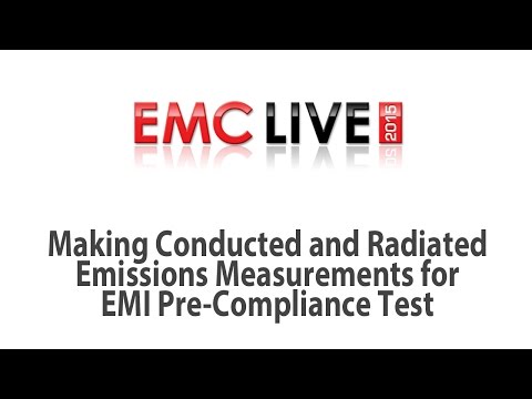 Making Conducted and Radiated Emissions Measurements for EMI Pre Compliance Test